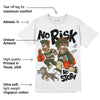 Olive Collection DopeSkill T-Shirt No Risk No Story Graphic