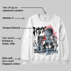 Blue Suede 40s DopeSkill Sweatshirt Drip'n Never Tripp'n Graphic