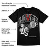 Black and White 14s DopeSkill T-Shirt Loser Lover Graphic