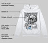 Wolf Grey 5s DopeSkill Hoodie Sweatshirt Mystery Ghostly Grasp Graphic