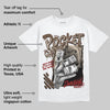 A Ma Maniere x Dark Mocha 4s DopeSkill T-Shirt Pocket Change Graphic