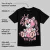 Stars Court White/Pink DopeSkill T-Shirt Smile Through The Pain Graphic