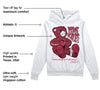 85 Metallic Burgundy 1s DopeSkill Hoodie Sweatshirt Love Kills Graphic