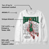 Pine Green 13s DopeSkill Sweatshirt Thunder Dunk Graphic