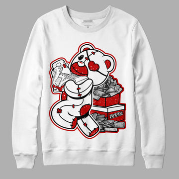 AJ 6 “Red Oreo” DopeSkill Sweatshirt Bear Steals Sneaker Graphic