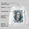 Legend Blue 11s DopeSkill Sweatshirt Money Don't Lie Graphic