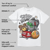 White Cement 4s DopeSkill T-Shirt SRSLY Study Graphic