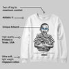 Wolf Grey 5s DopeSkill Sweatshirt Scared Money Don't Make No Money Graphic