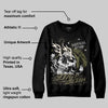 Medium Olive 3s DopeSkill Sweatshirt Drip Season Graphic