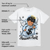 Blue Suede 40s DopeSkill T-Shirt Heaven Sent Graphic