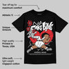 Foamposite One “Triple White” DopeSkill T-Shirt No Fake Love Graphic