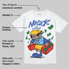 Royal Blue Collection DopeSkill T-Shirt No Luck, All Hustle Graphic