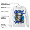 Royal Blue Collection DopeSkill Sweatshirt Money Don't Lie Graphic