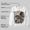 A Ma Maniere x Dark Mocha 4s DopeSkill Sweatshirt Stressless Graphic