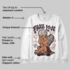 Samba OG Maroon Gold Metallic DopeSkill Sweatshirt False Love Graphic