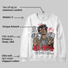 Grey 'All Hustle No Luck' DopeSkill Graphic Sweatshirt