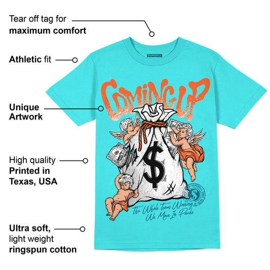 Dunk Dolphins DopeSkill Tahiti Blue T-shirt Money Bag Coming Up Graphic