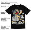 Dawn Photon Dust 5s DopeSkill T-Shirt Born To Be Rich Graphic