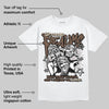 A Ma Maniere x Dark Mocha 4s DopeSkill T-Shirt Distorted Realms Graphic