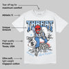 Women's Runner Sneaker Light Blue DopeSkill T-Shirt Threat Graphic