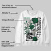 Pine Green 13s DopeSkill Sweatshirt Side Hustle Graphic