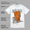 Orange Black White DopeSkill T-Shirt Money Talks Graphic