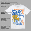 Dunk Blue Jay and University Gold DopeSkill T-Shirt Speak It Graphic