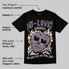 Violet Ore 3s DopeSkill T-Shirt Crying Heart Graphic