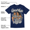 Midnight Navy 3s DopeSkill Navy T-shirt Queen Of Hustle Graphic