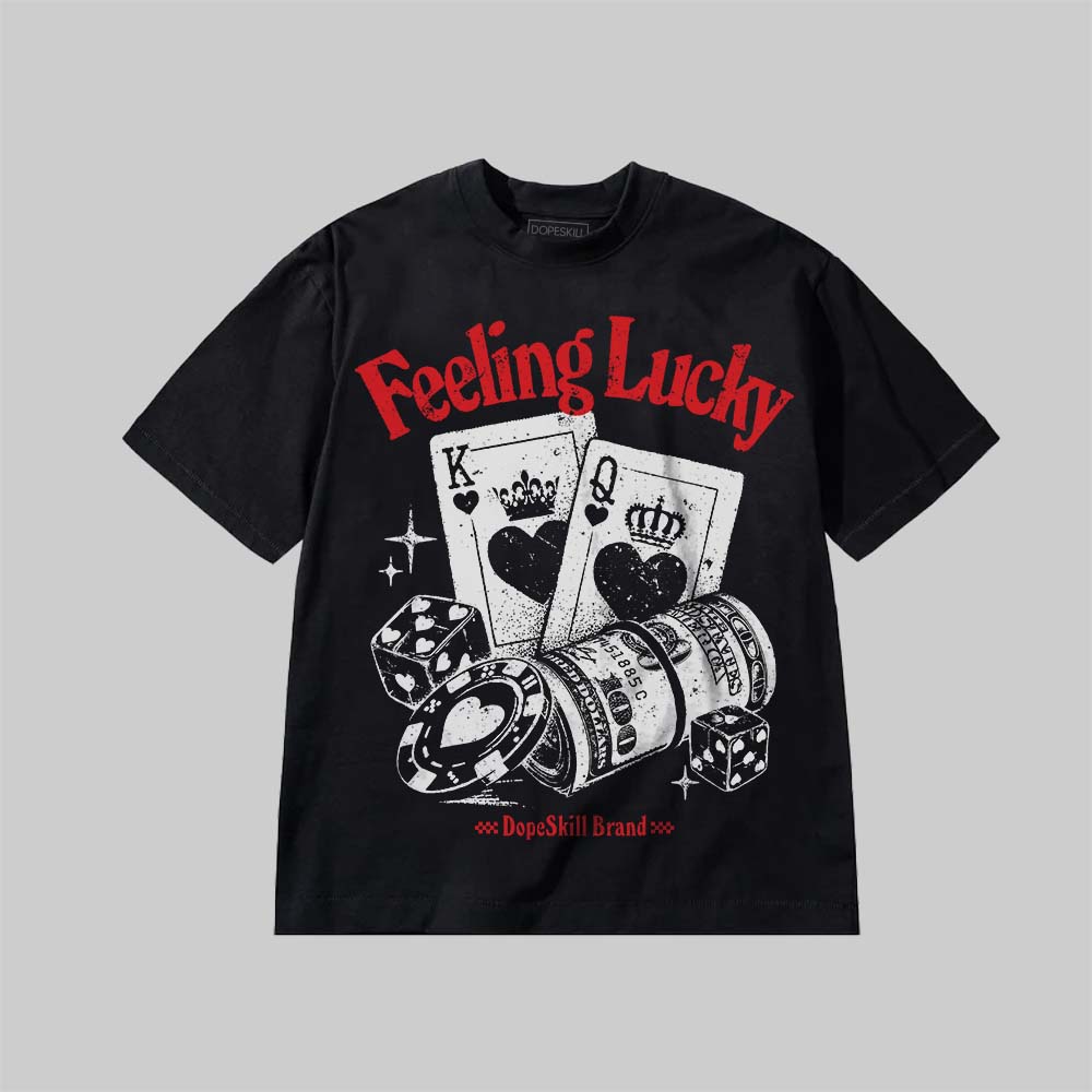 Feeling Lucky DopeSkill Premium T-shirt Streetwear - Black
