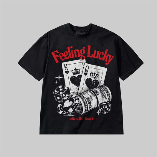 Feeling Lucky DopeSkill Premium T-shirt Streetwear - Black