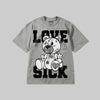 Love Sick DopeSkill Premium T-shirt Streetwear - Grey