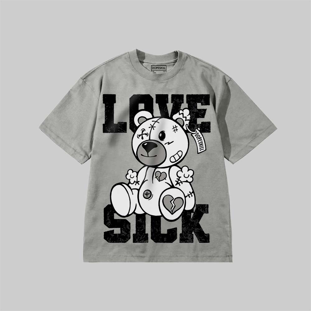 Love Sick DopeSkill Premium T-shirt Streetwear - Grey