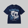 Feeling Lucky DopeSkill Premium T-shirt Streetwear - Navy