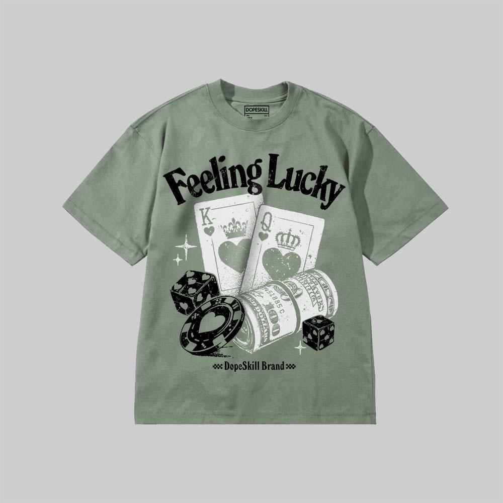 Feeling Lucky DopeSkill Premium T-shirt Streetwear - bay