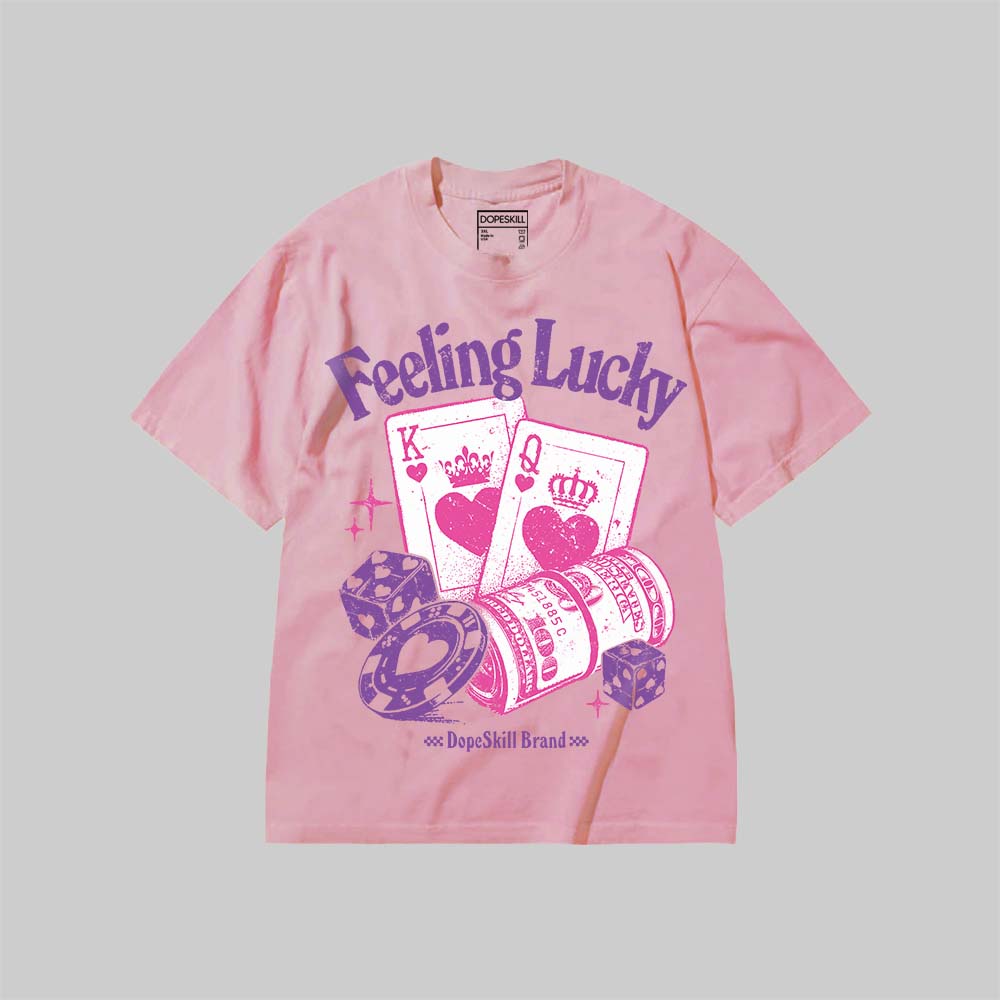 Feeling Lucky DopeSkill Premium T-shirt Streetwear - Blossom