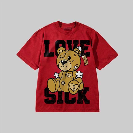 Love Sick DopeSkill Premium T-shirt Streetwear - Red
