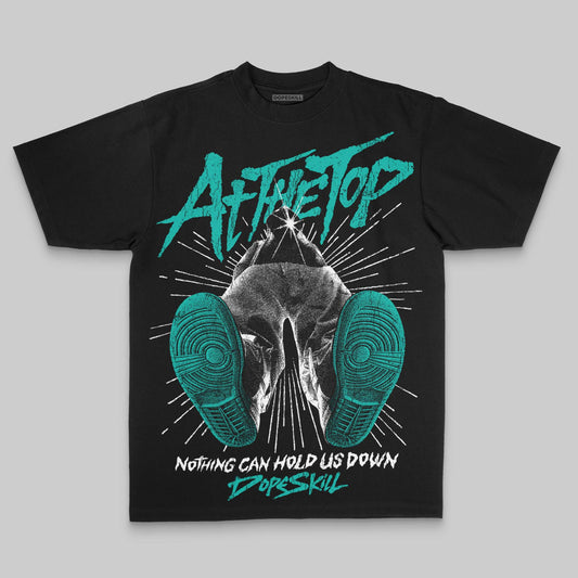 Aqua Oversize Print Nothing Can Hold US Down DopeSkill Graphic Premium T-shirt Streetwear - Black