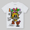 Yellow Sneakers DopeSkill Toddler Kids T-shirt Learning Graphic Streetwear - White