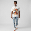 'Orange Citrus' 3s DopeSkill T-Shirt Smile Through The Pain Graphic
