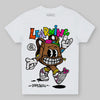 Black and White Sneakers DopeSkill Toddler Kids T-shirt Learning Graphic Streetwear - White 