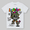 Olive Sneakers DopeSkill Toddler Kids T-shirt Learning Graphic Streetwear - White