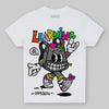 Grey Sneakers DopeSkill Toddler Kids T-shirt Learning Graphic Streetwear - White