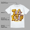 Yellow Bordeaux DopeSkill T-Shirt Talk Is Chip Graphic