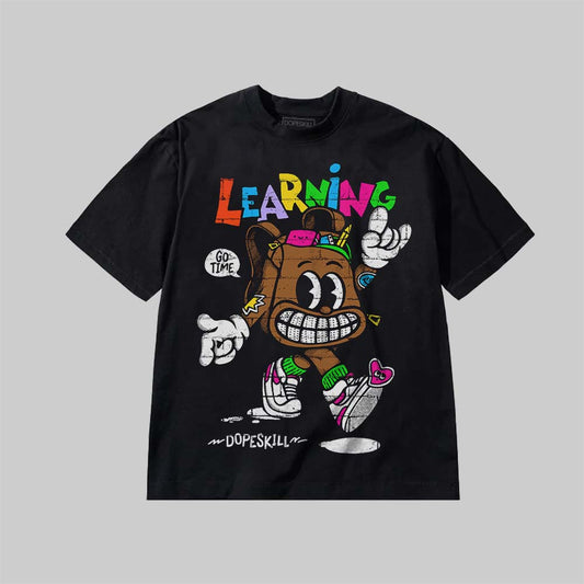 Learning DopeSkill Premium T-shirt Streetwear - Black