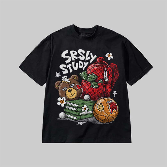 SRSLY Study DopeSkill Premium T-shirt Streetwear - Black