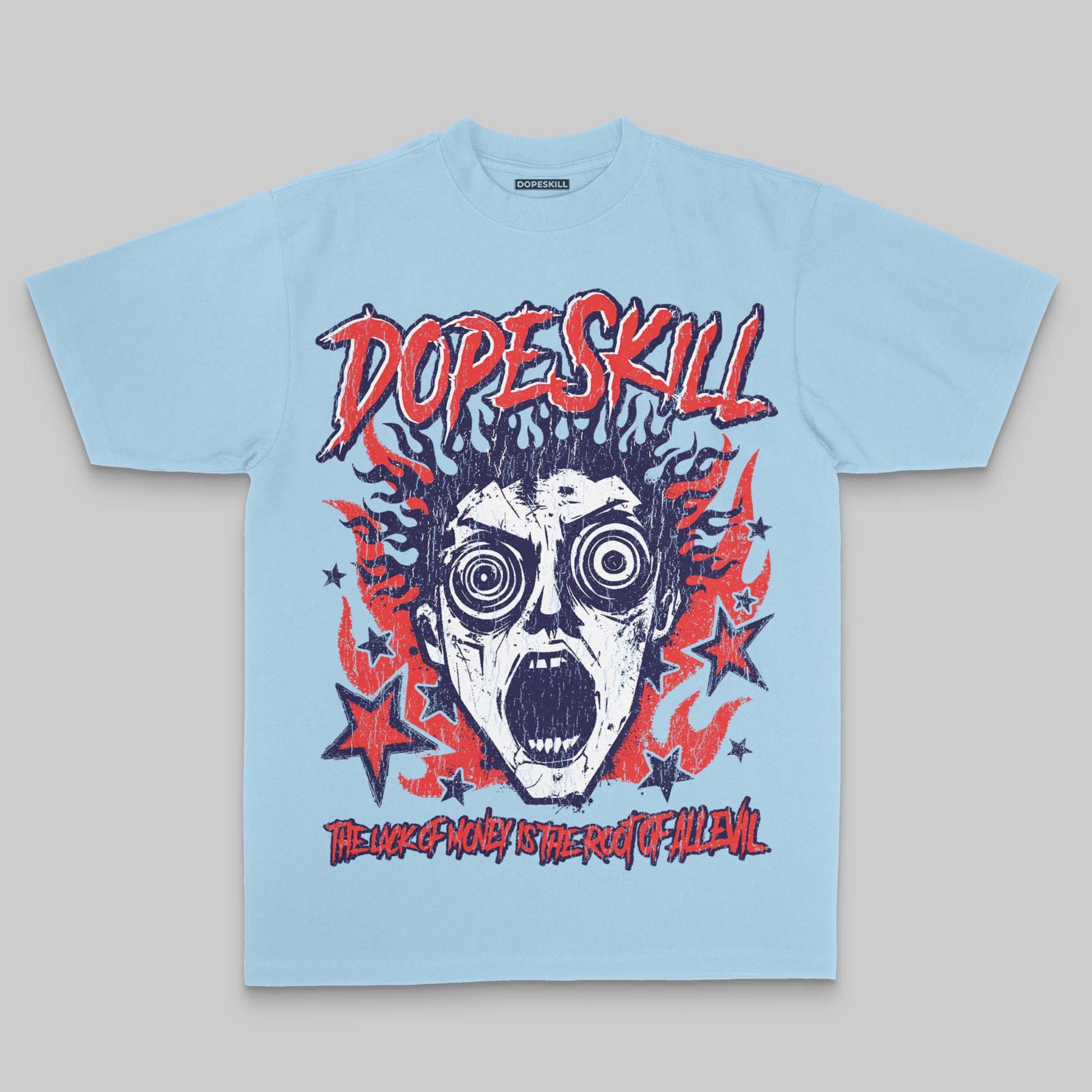 Root of Evil DopeSkill Premium T-shirt Streetwear - Chambray