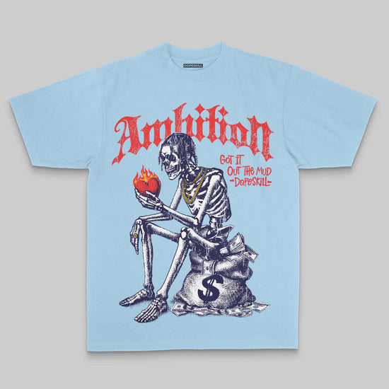 Ambition DopeSkill Premium T-shirt Streetwear - Chambray
