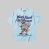 Work Hard In Silence DopeSkill Premium T-shirt Streetwear - Chambray