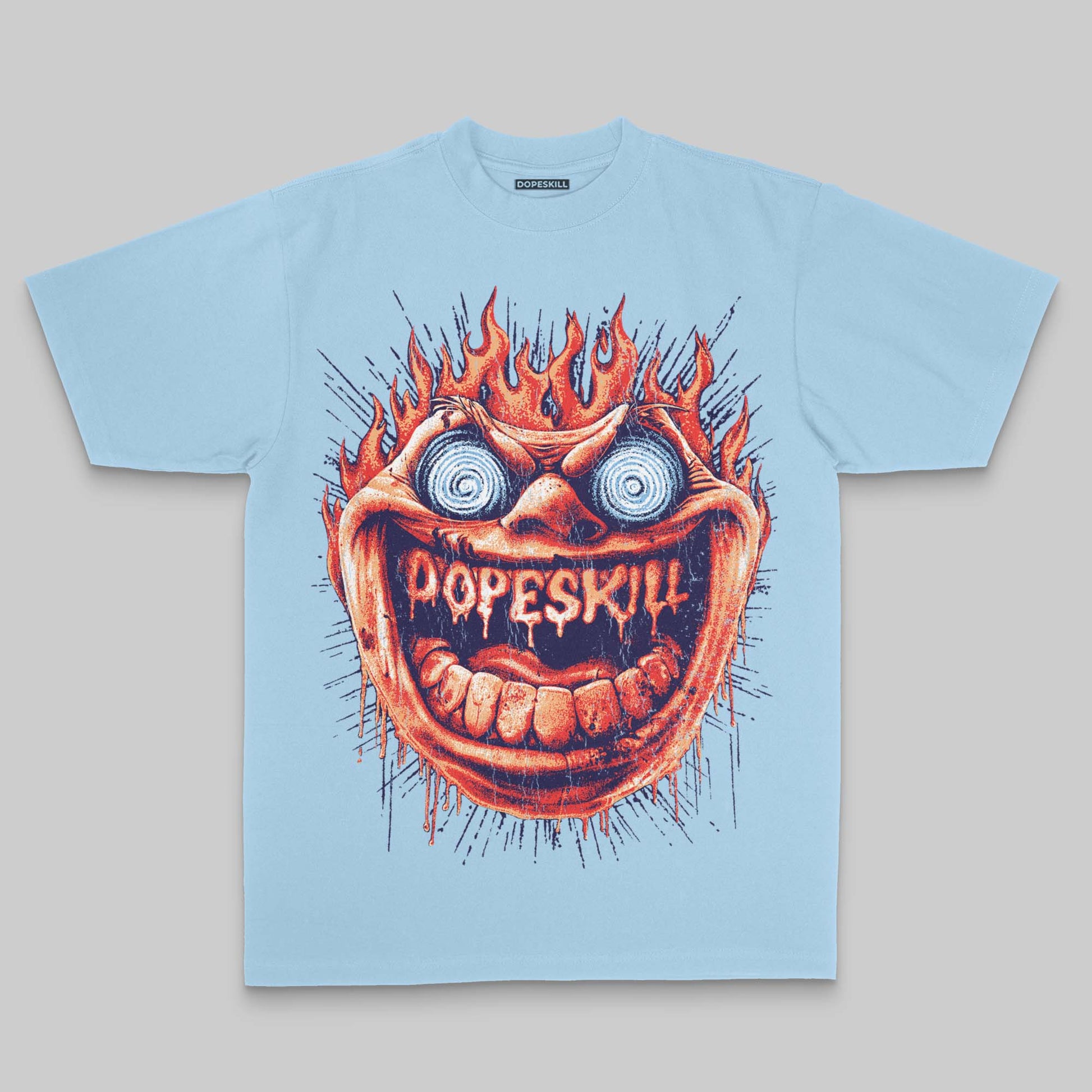 Hellfire DopeSkill Premium T-shirt Streetwear - Chambray